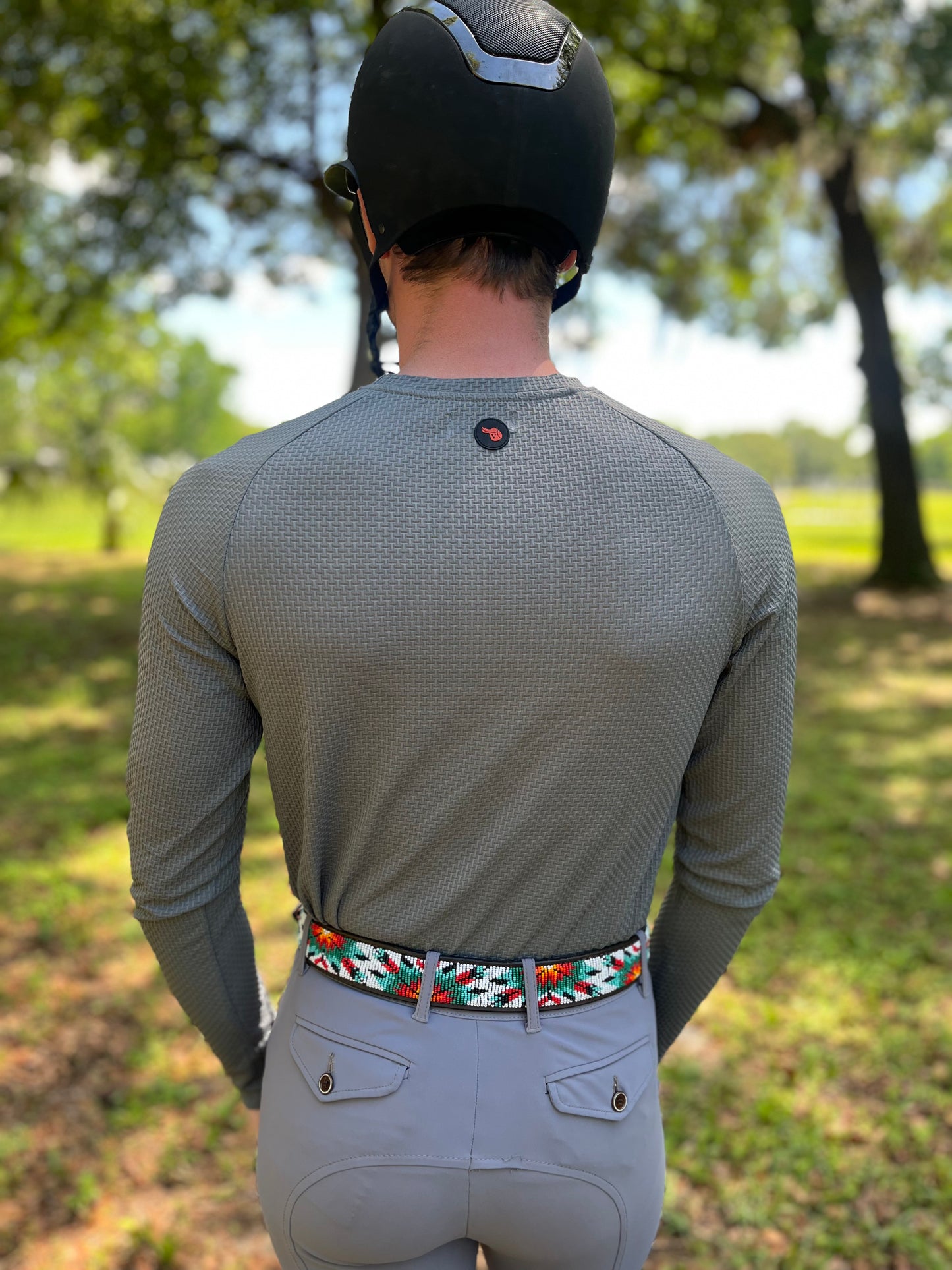 Vulcan Equestrian Levi Air Men's Knitted Long Sleeve Shirt